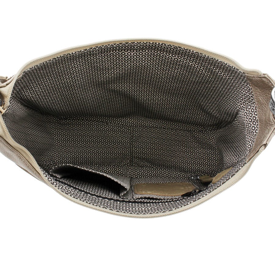 Brighton Barbados Ziptop Hobo-ZINC