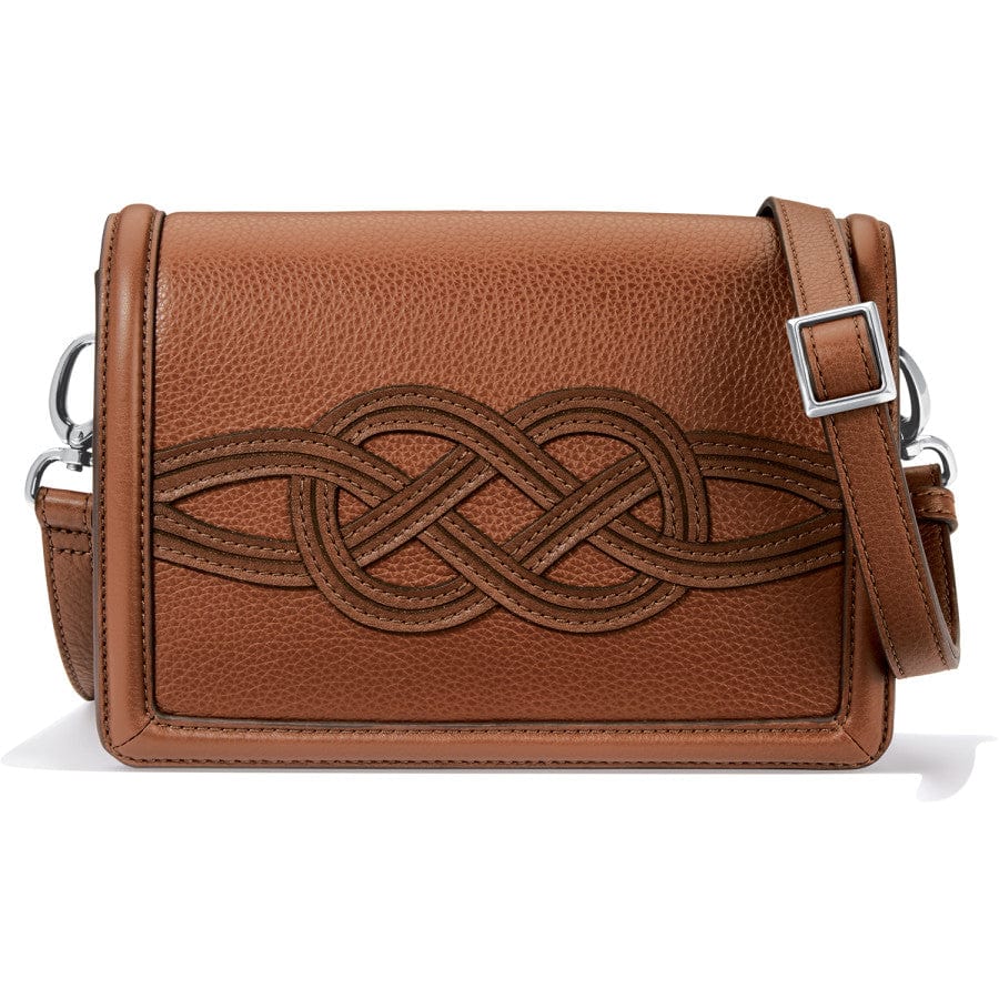 Brighton Emmy Flap Bag- Bourbon