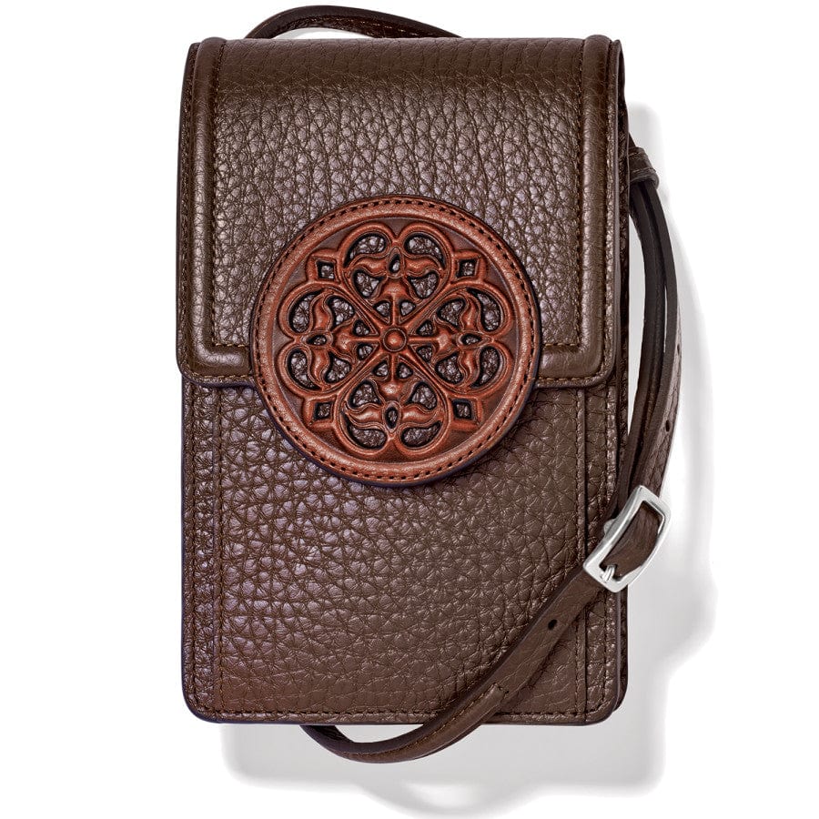 Brighton Ferrara Daytime Phone Organizer- Brown