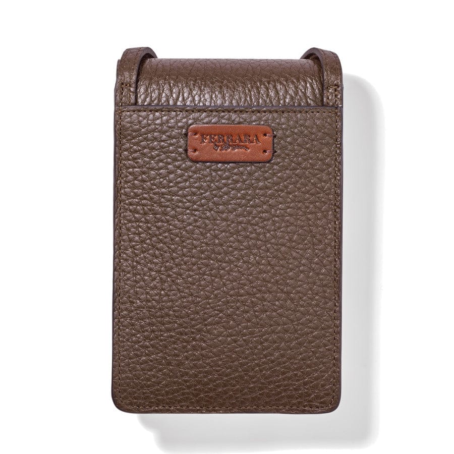Brighton Ferrara Daytime Phone Organizer- Brown