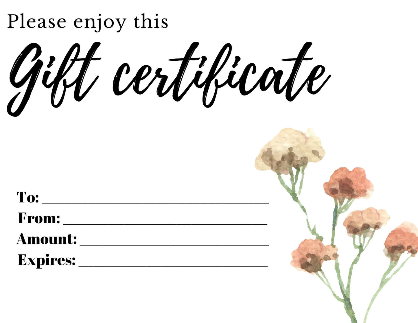 $200 Gift Certificate