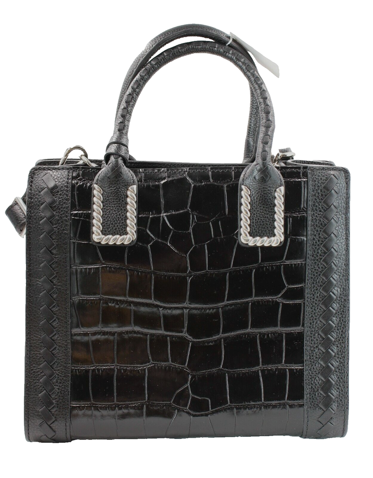 Brighton Linden Small Tote/Crossbody- Black