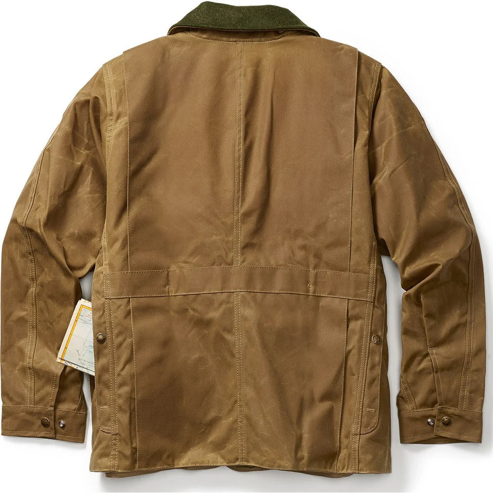 FILSON TIN CLOTH FIELD HUNTING COAT-DARK TAN