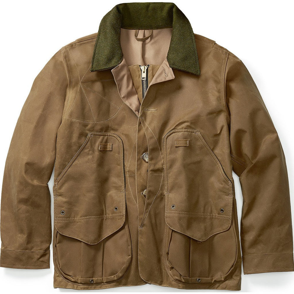 FILSON TIN CLOTH FIELD HUNTING COAT-DARK TAN