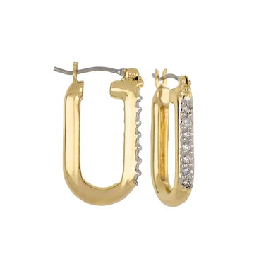 John Medeiros Diamante - Small Pavé Link Earrings