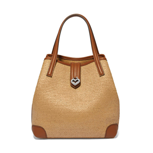 Brighton Athena Straw Large tote