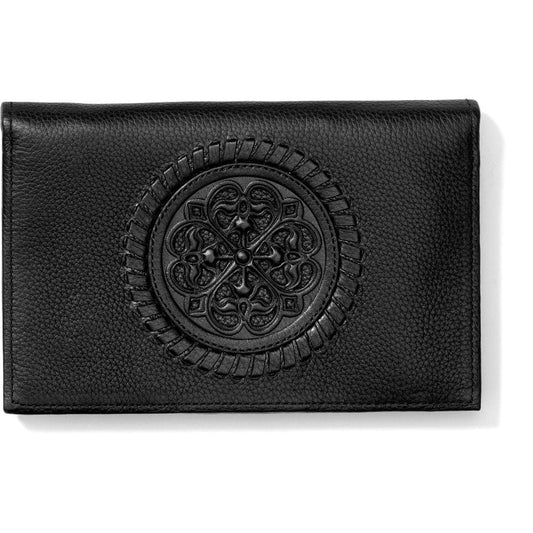 Brighton Ferrara Folio Wallet- Black