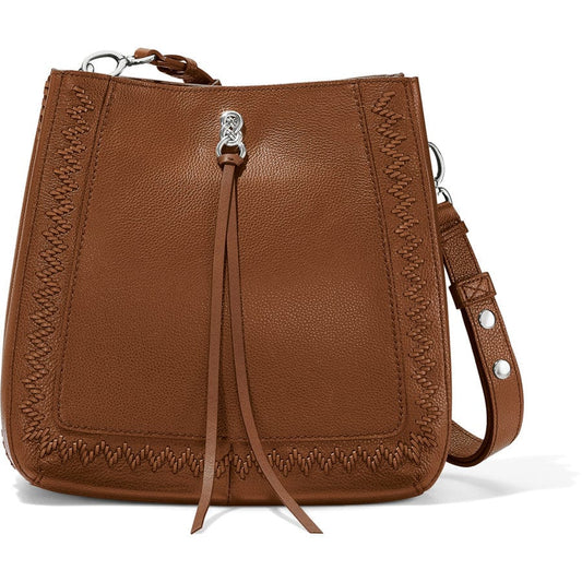 Brighton Georgia Convertible Hobo- Bourbon