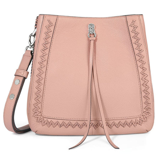 Brighton Georgia Convertible Hobo- Pink Sand