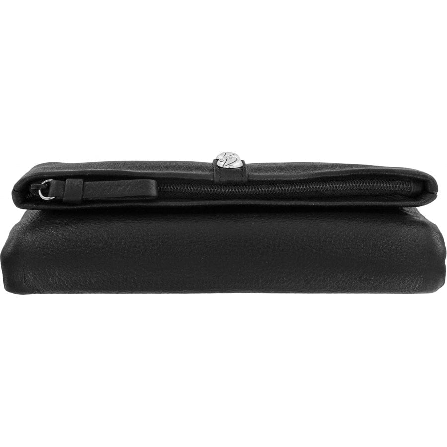 Brighton Nolita Shimmer Large Wallet- Black