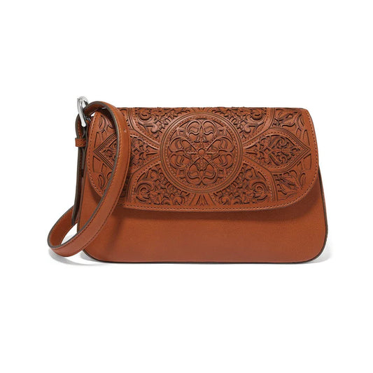 Brighton Sephora Flap Bag-Russet