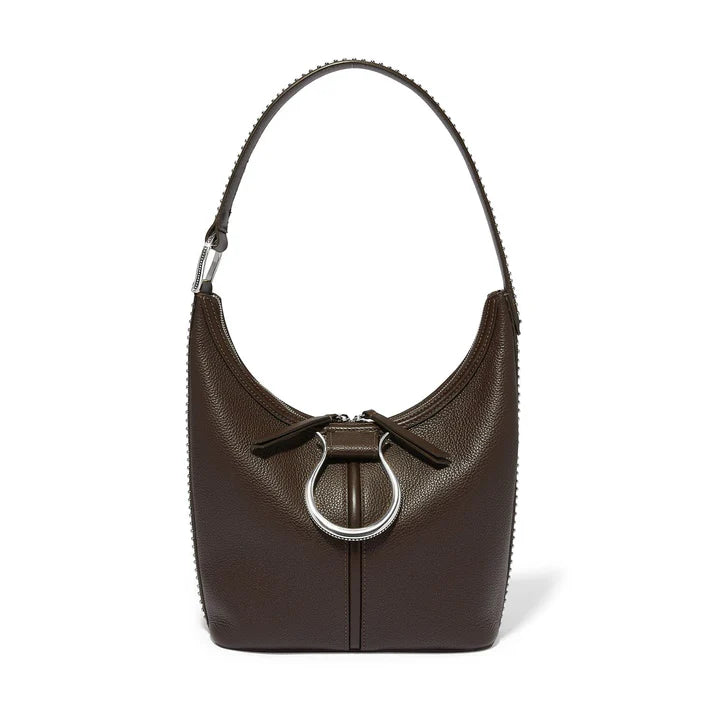 Brighton Wyatt Shoulderbag- COCOA TOBACCO*