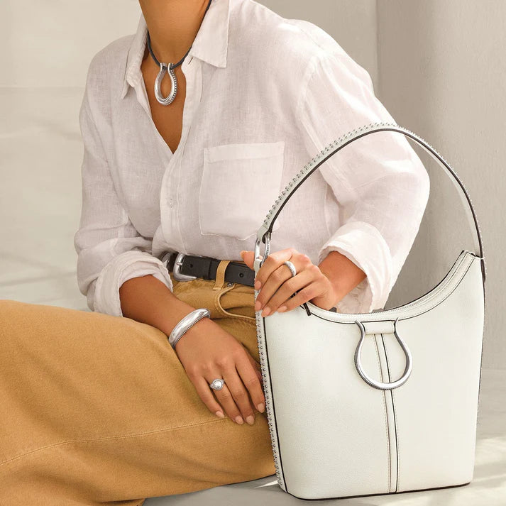 Brighton Wyatt Shoulderbag-Shoe White*